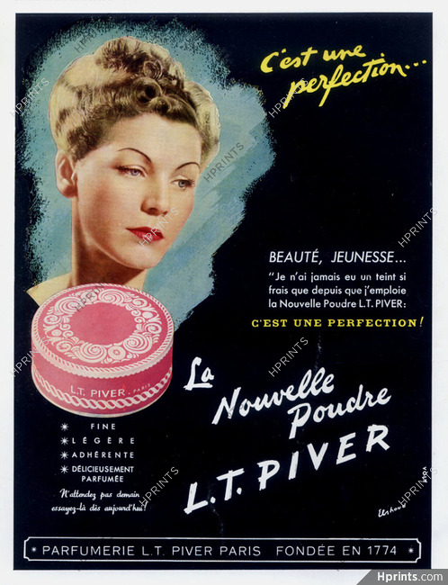 Piver L.T. (Cosmetics) 1949 Elshoud