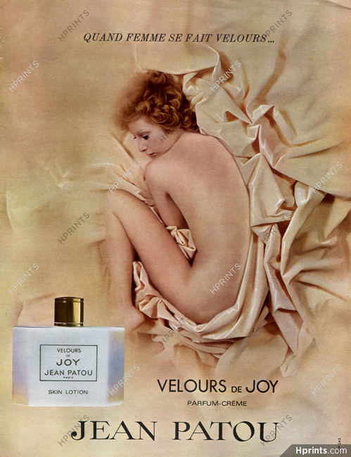 Jean Patou (Cosmetics) 1971 Velours de Joy