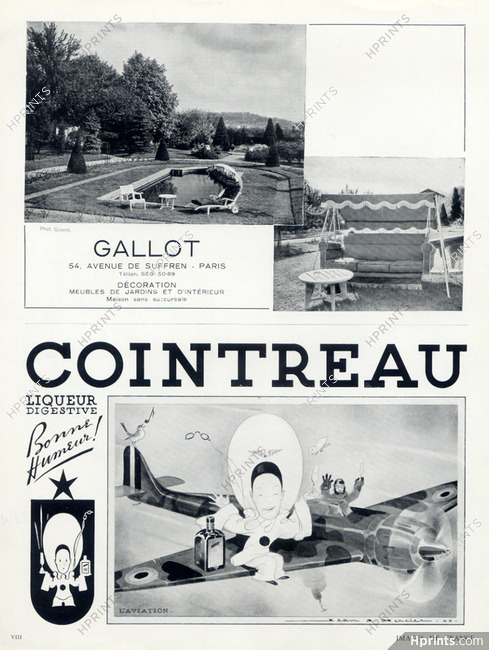 Cointreau 1940 L'Aviation, Jean Adrien Mercier