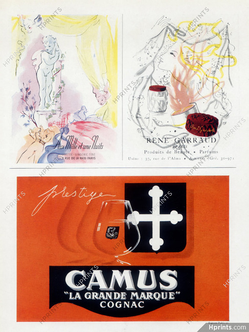 Camus (Brandy, Cognac) 1945