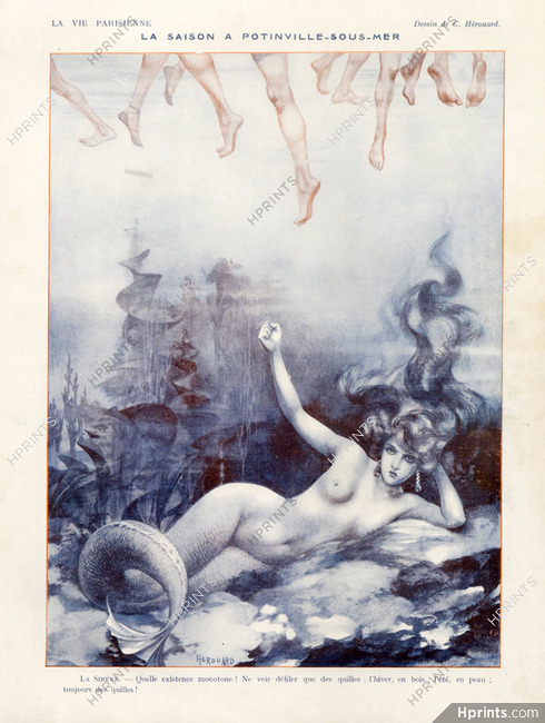 Chéri Hérouard 1922 Mermaid