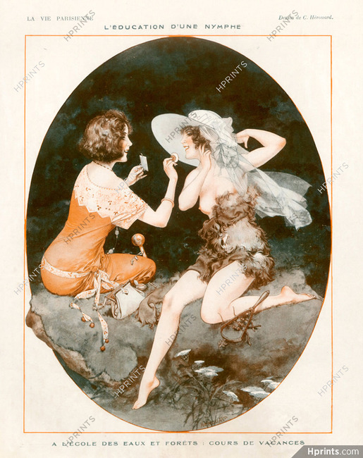 Chéri Hérouard 1922 Making-up, Sexy Girl