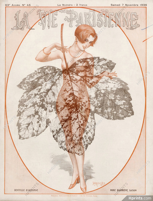 Chéri Hérouard 1925 Autumn Lace, Nude