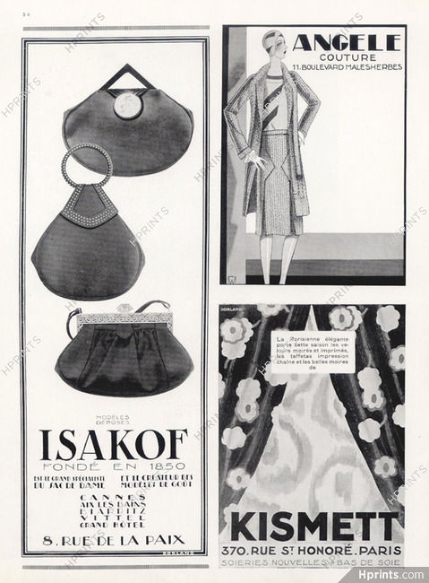 Isakof (Handbags) 1929 Kismett