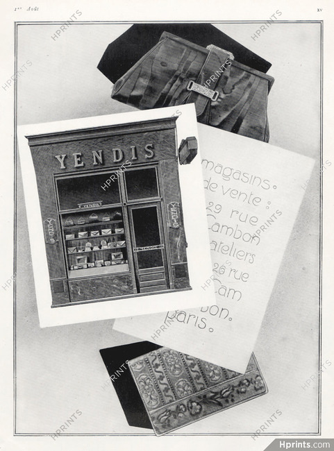 Yendis (Handbags) 1926 Shop Window
