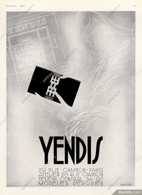Yendis (Handbags) 1928 Shop Window