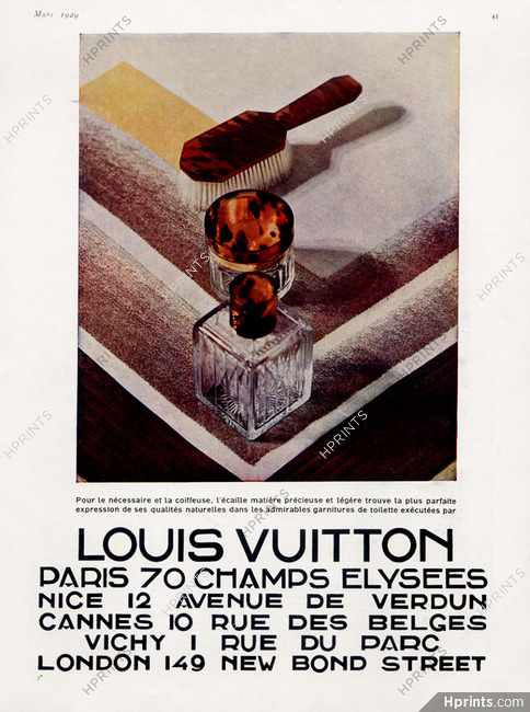 Louis Vuitton (Misc) 1929 Pour le Nécessaire et la coiffure... Tortoiseshell