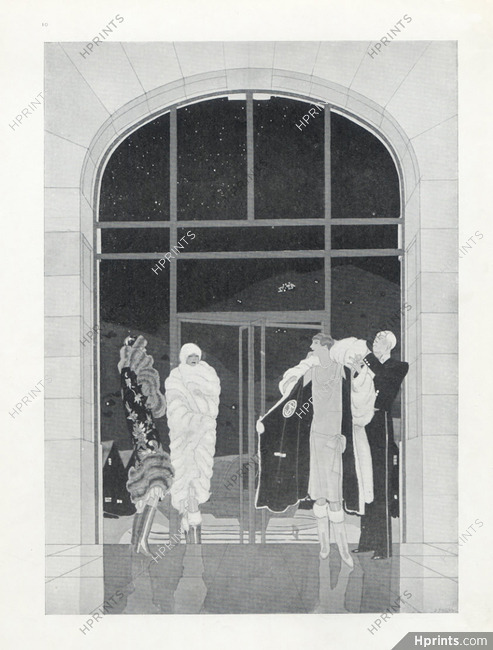 Jean Pagès 1932 Fur Coats