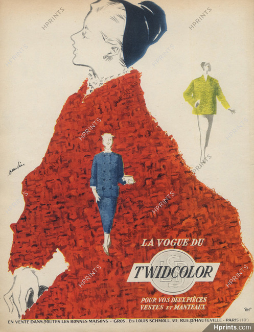 Twidcolor (Fabric) 1953 Maurice Paulin