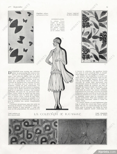 Ducharne (Fabric) 1926 Douglas Pollard, Dress Louiseboulanger