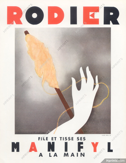 Rodier (Fabric) 1935 Marc Real