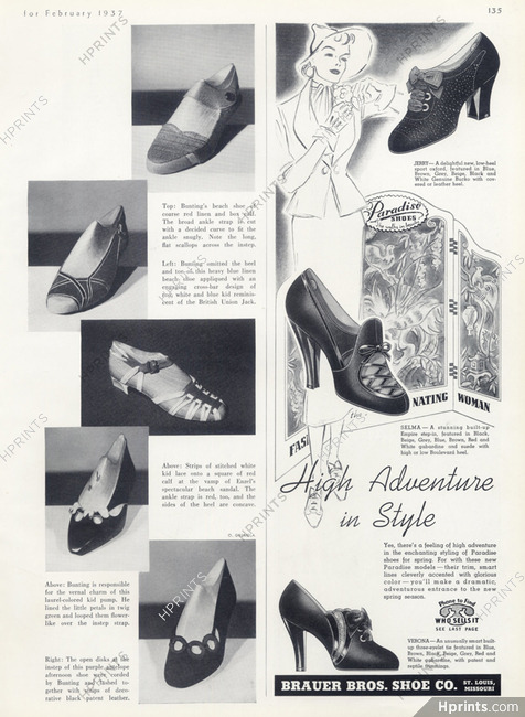 Bunting, Enzel, Brauer (Shoes) 1937