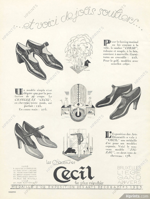 Cecil (Shoes) 1926 Henri Mercier