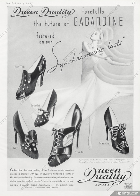 Queen Quality (Shoes) 1937