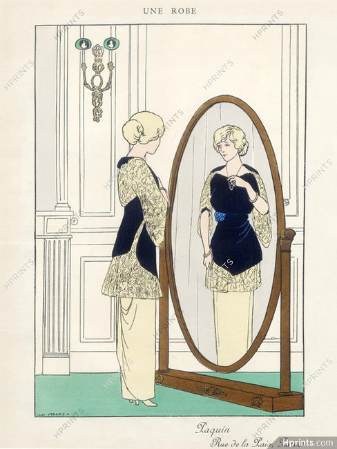 Paquin (Couture) 1912 André Edouard Marty