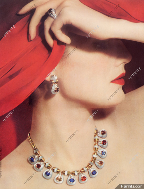 Bulgari 1982 Collier or et Diamants montés sur Cristal de Roche, Earrings, Photo Mathelo