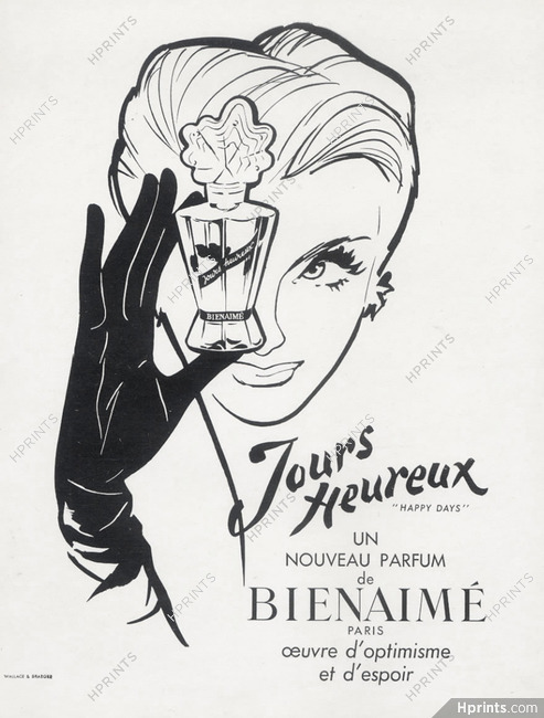 Bienaimé (Perfumes) 1949 Jours Heureux