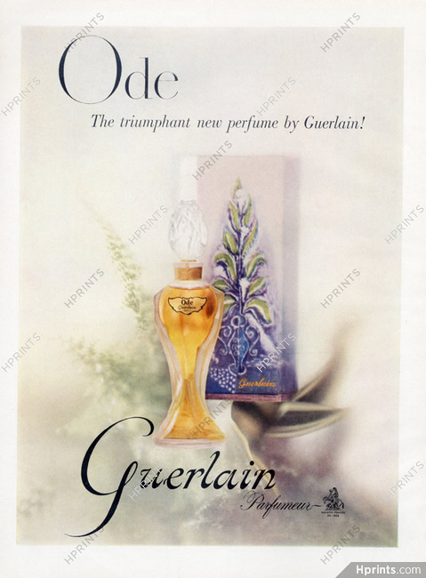 Guerlain (Perfumes) 1956 Ode