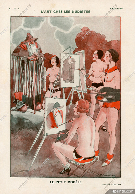 Fabiano 1930 The Art at the Nudists