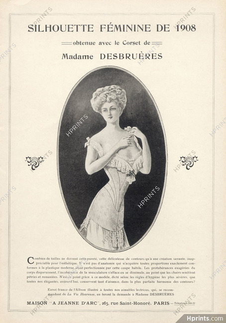 Madame Desbruères (Corsetmaker) 1908