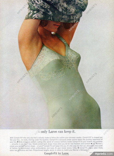Laros (Lingerie) 1962 Body