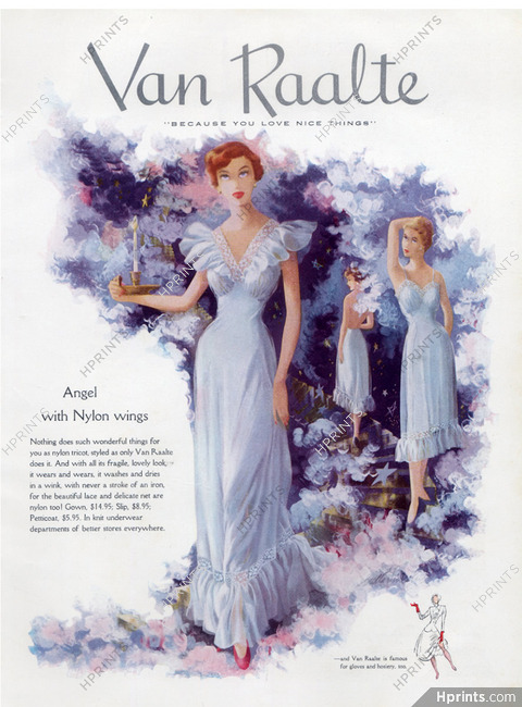 Van Raalte (Lingerie) 1949 Nightgown