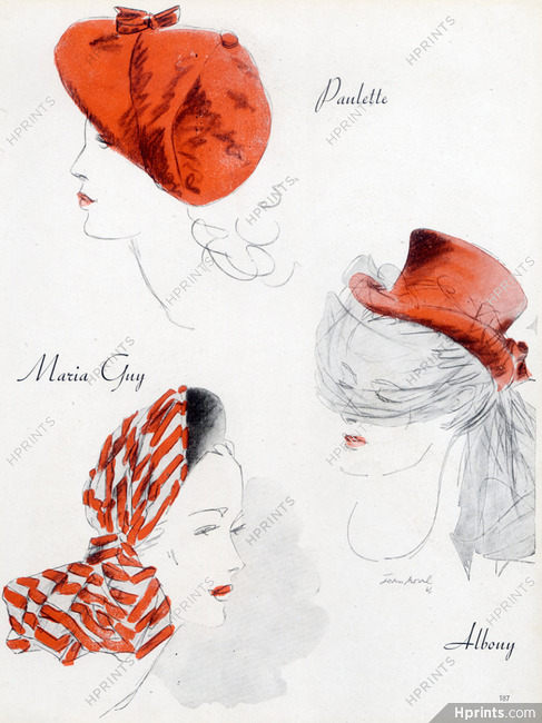 Jean Moral 1946 Paulette, Albouy, Maria Guy