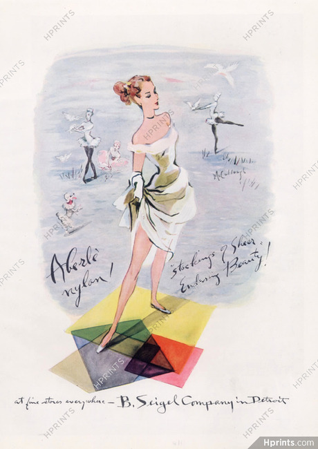 Aberle (Stockings Hosiery) 1947 Mc Cullough