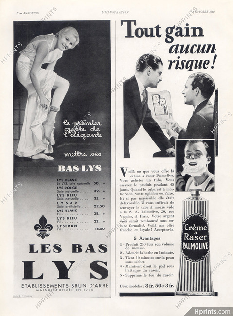 LYS (Hosiery, Stockings) 1932