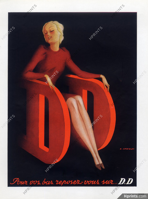 DD - Doré Doré (Stockings) 1947 L. Gadoud
