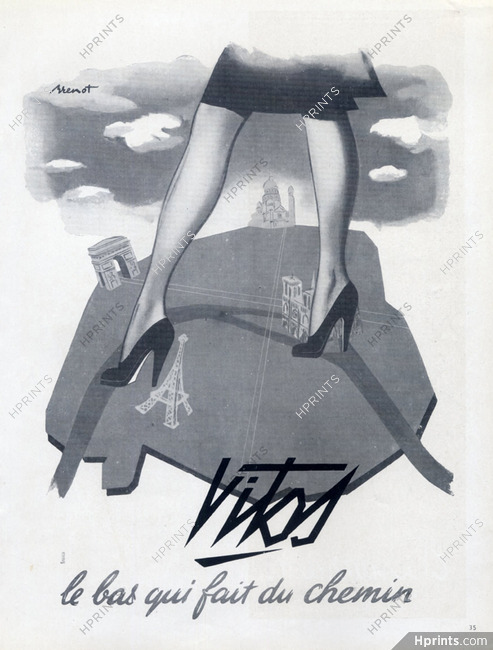 Vitos (Stockings) 1947 Brénot