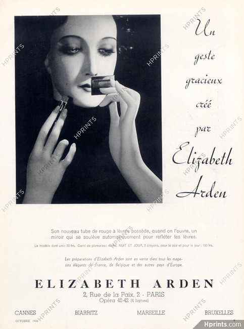 Elizabeth Arden (Cosmetics) 1936 Lipstick
