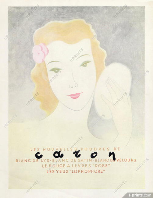 Caron (Cosmetics) 1948 Poudres