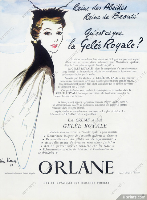 Orlane (Cosmetics) 1953 Pierre Simon