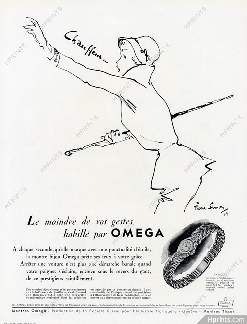 Omega (Watches) 1950 Rapsodie, Pierre Simon