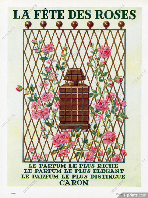 Caron (Perfumes) 1958 La Fête des Roses