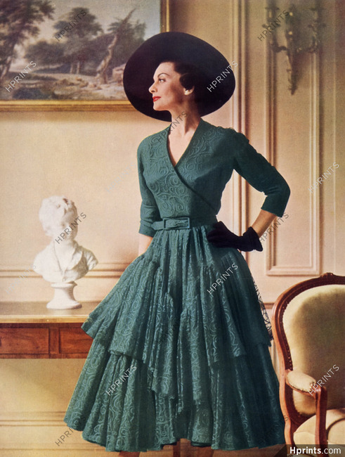 Balenciaga 1949 Evening Gown
