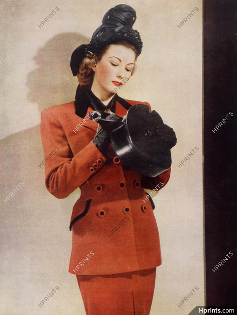 Lucile Manguin (Couture) 1947 Philippe Pottier