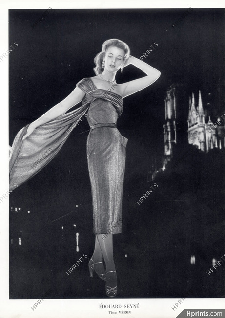 Edouard Seyné (Couture) 1951 Photo Louis Astre, Notre-Dame De Paris