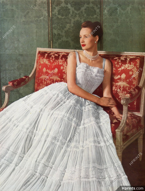 1948 – Christian Dior, Eugénie evening gown