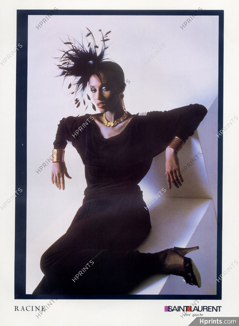 Yves Saint-Laurent (Couture) 1982 Helmut Newton, Racine