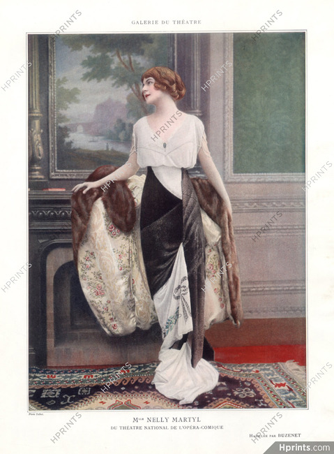 Buzenet (Couture) 1912 Nelly Martyl, Photo Talbot