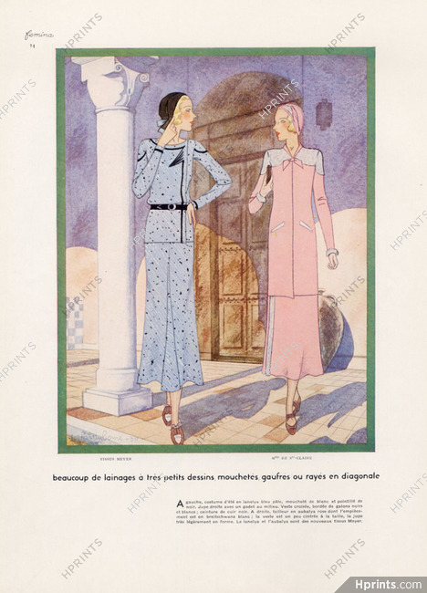 Jc. Haramboure 1931 Melle Ste-Claire, E. Meyer & Cie