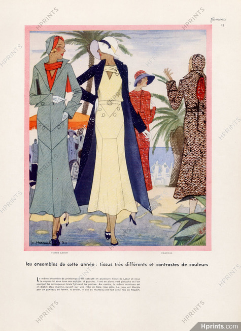 Jc. Haramboure 1931 Chantal & Lesur (Alona, Diakit, Tizia Textiles)