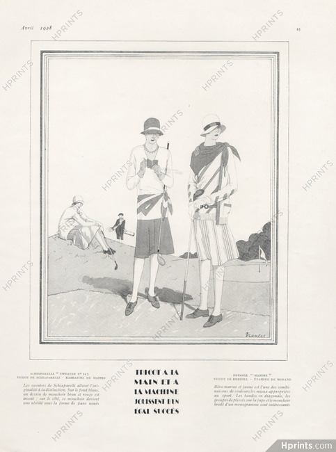 Francis 1928 Schiaparelli & Drecoll... Sweater