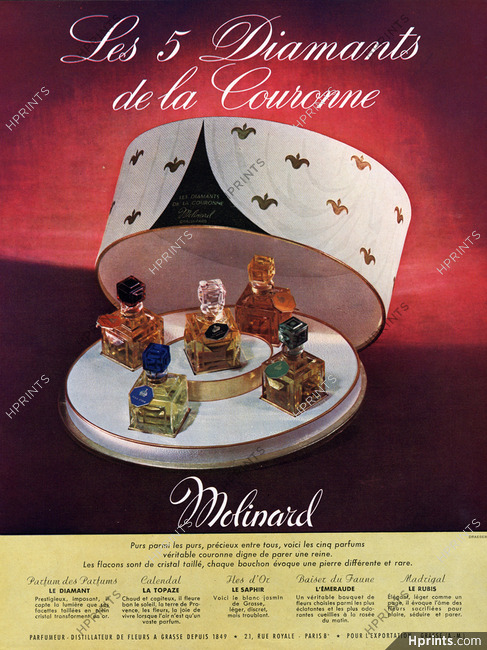 Molinard 1951 Les 5 Diamants de la Couronne