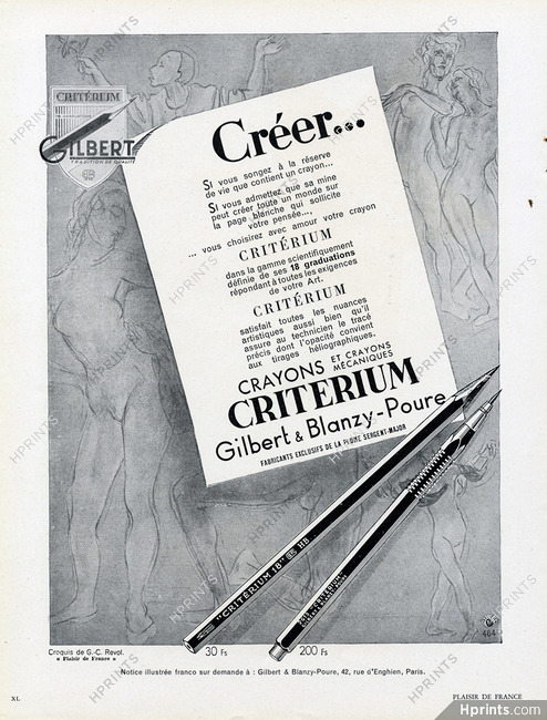 Criterium 1950 GIlbert & Blanzy-Poure, G-C Revol