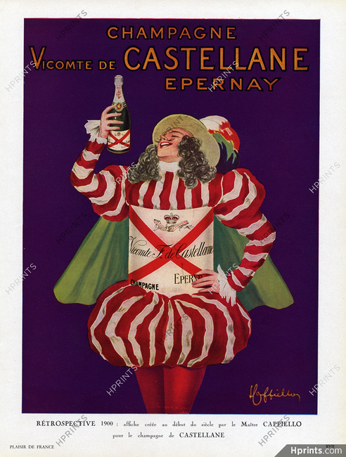 Vicomte de Castellane (Champain) 1951 Leonetto Cappiello