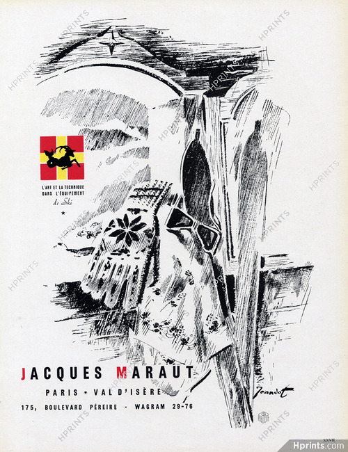 Jacques Maraut (Ski equipment) 1946 Winter Sports