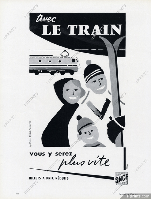 SNCF 1958 Train, Winter Sports